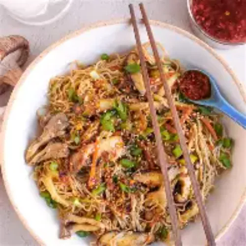 MUSHROOM NOODLES